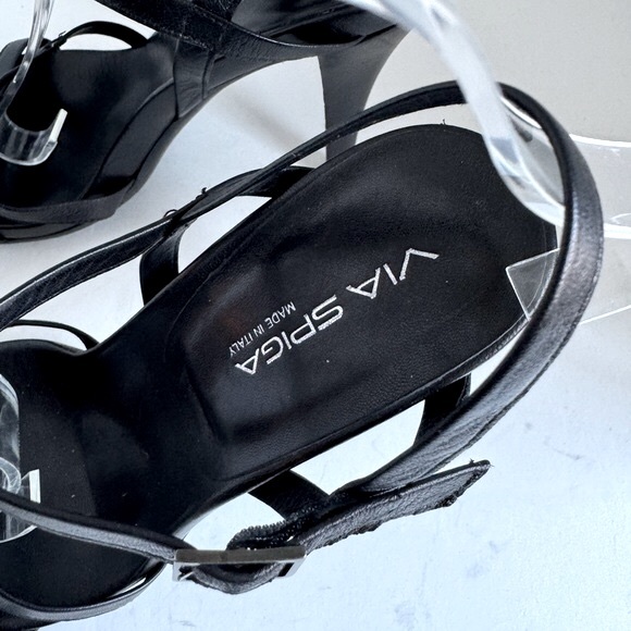 These Via Spiga Strappy Sandals Size 10 - Picture 3 of 12